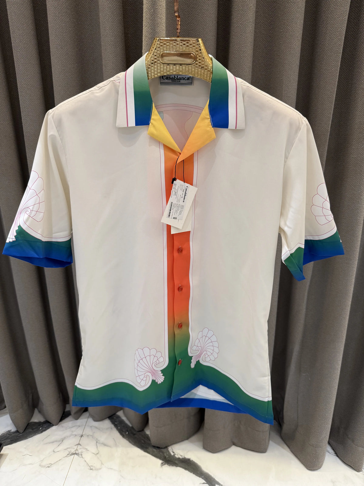 Casablanca Rainbow Edition Imported Half Shirt