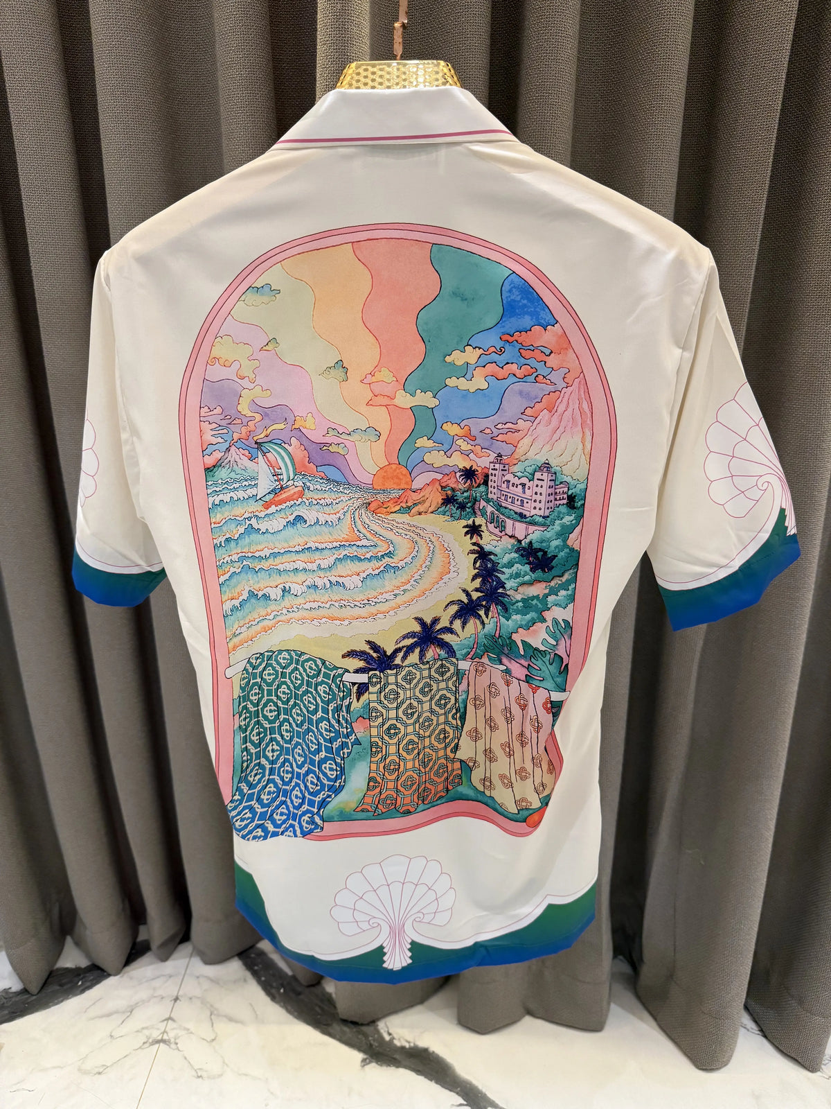 Casablanca Rainbow Edition Imported Half Shirt