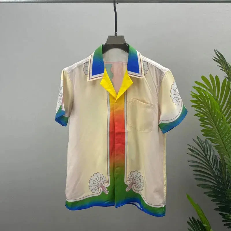 Casablanca Rainbow Edition Imported Half Shirt