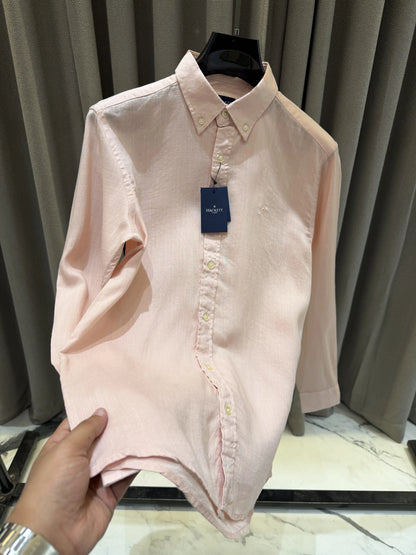 Hackett premium Linen Full Sleeves Shirt