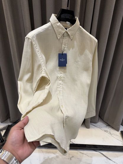 Hackett premium Linen Full Sleeves Shirt