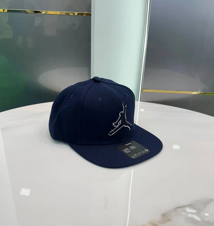 Jordan Navy Blue Premium Imported Cap 6681