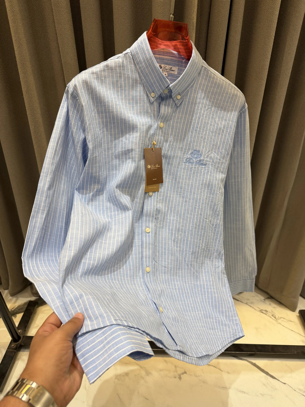 Loro Piana Premium Lining Imported Shirt