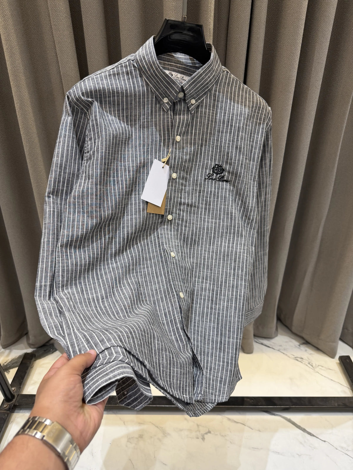 Loro Piana Premium Lining Imported Shirt
