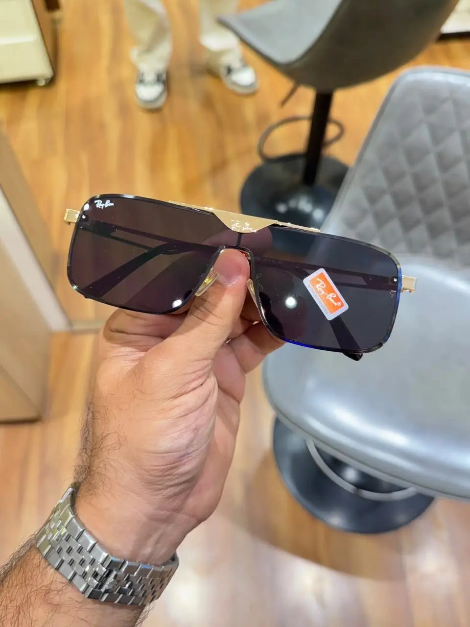  Rayban 24026 gold black