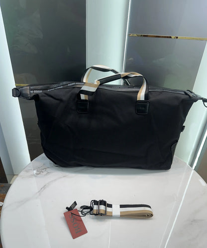 Hugo Bos s Luxury Imported Duffel Bag 1008n