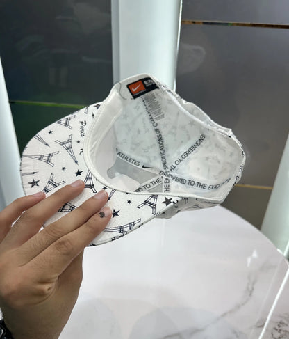 PSG White Premium Imported Cap p240