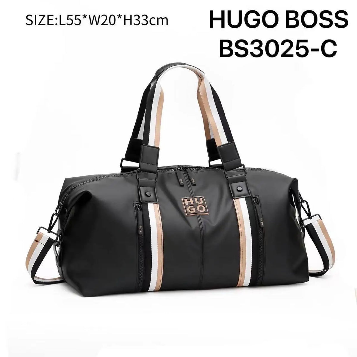 Hugo Bos s Luxury Imported Duffel Bag Bs3025-c