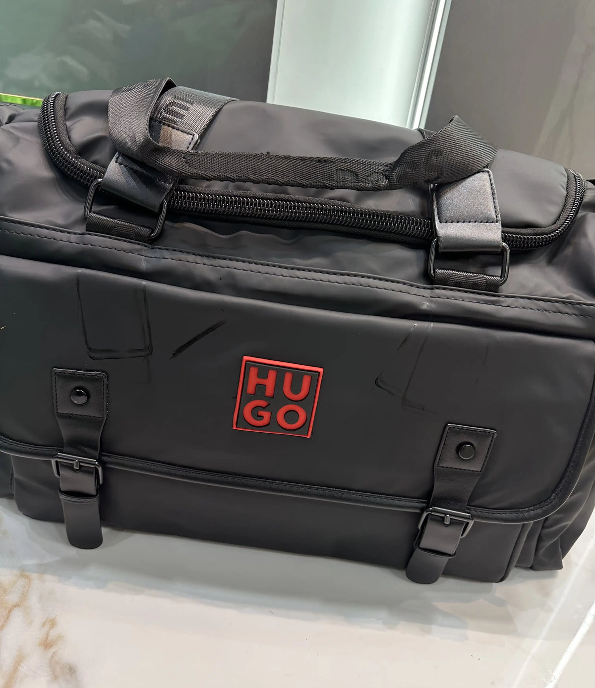 Hugo Bos s Luxury Imported Duffel Bag Bs0866-A