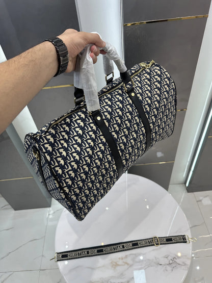 Dio r Monogram Luxury Imported Duffel Bag d187