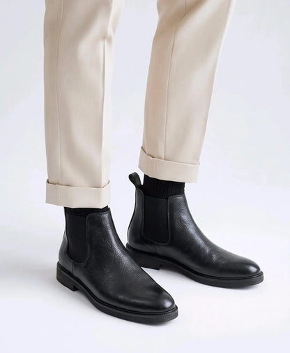 Zara_Chelsea Premium Leather Long Boots