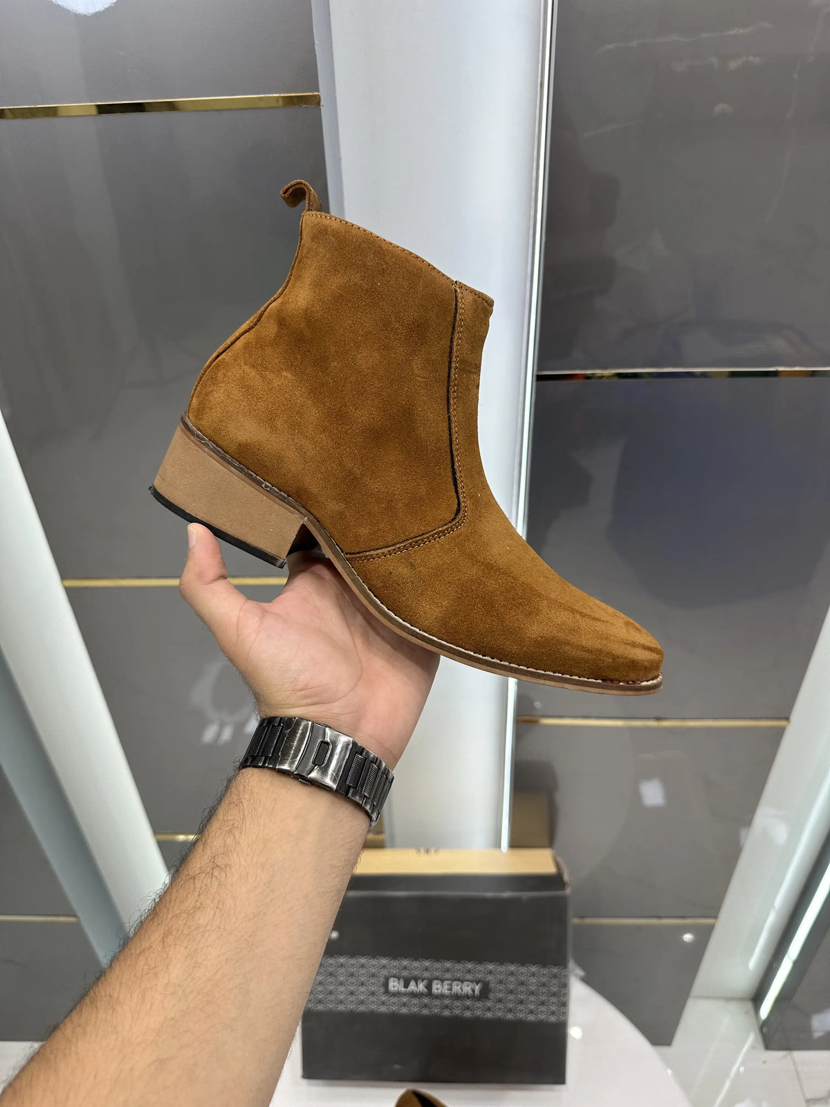 Black_Berry Premium Chelsea Boots