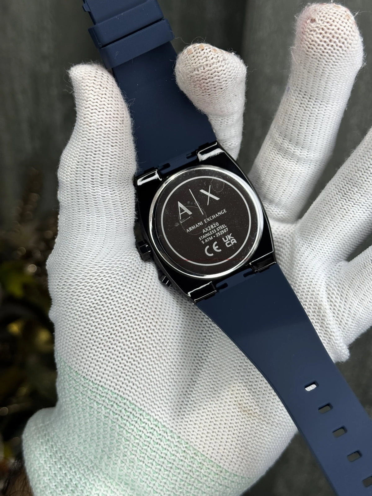 Arman i Exchange Oliver Black Blue Premium Chronograph Watch