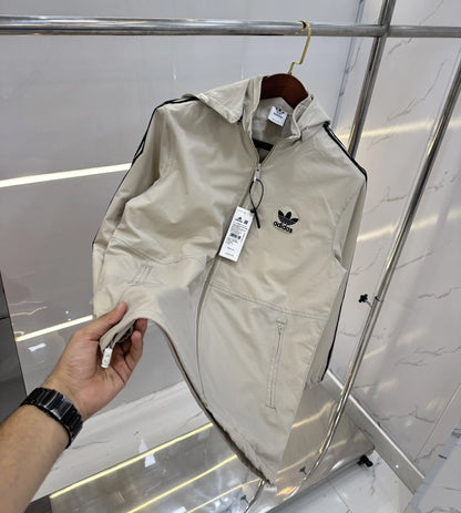 Adida s Beige Premium WindBreaker Jacket