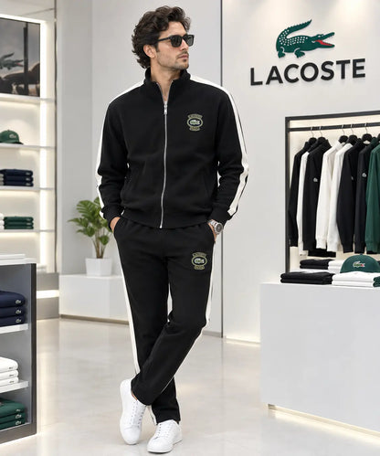 Lacost e Black Logo Work Premium Tracksuit