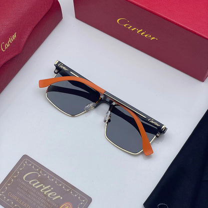 Cartier 18322 Black Gold Orange