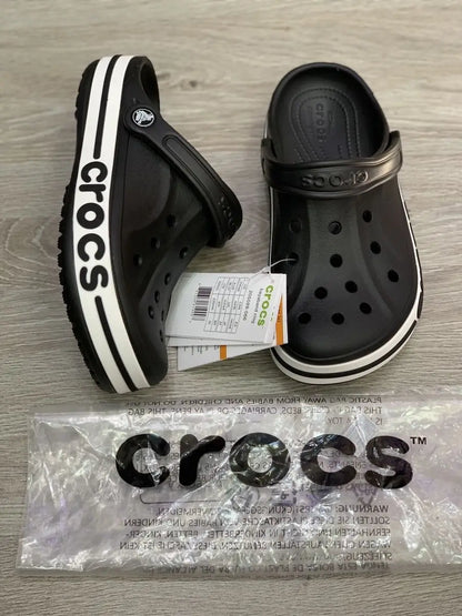 Crocs_Bayaband Clogs Black White