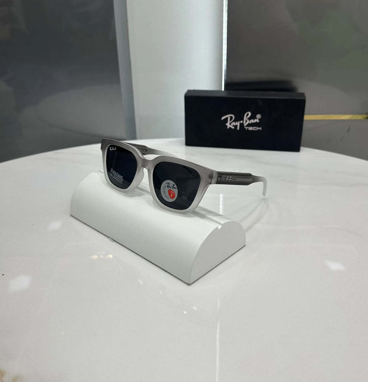 RayBan Matt Grey Premium Shades 2320