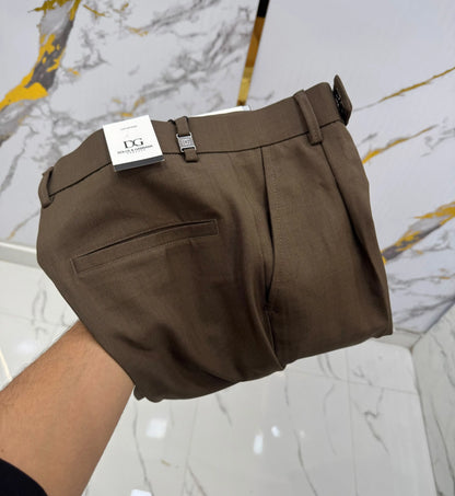 Dolce&Gabbana Brown Imported Korean Trouser
