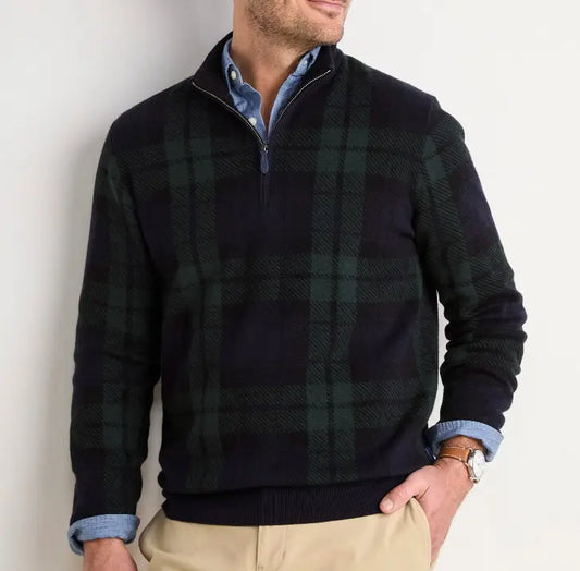 Ralp.h Laure.n Checks  Imported Knitted Pull Over