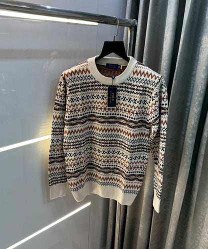 Ralph  Lauren Cream Imported Knitted Pull Over