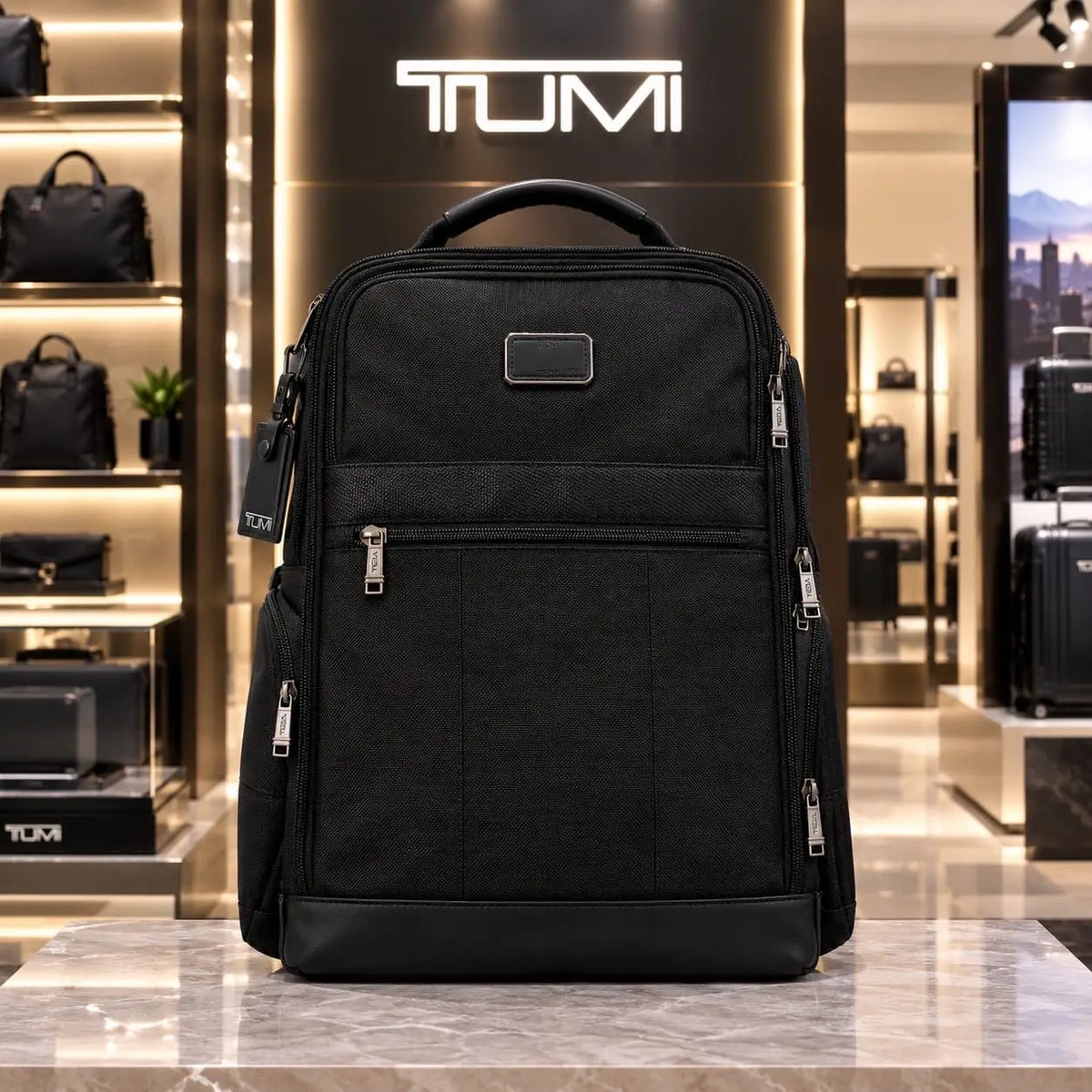 Tum i Alpha Bravo Imported Backpack Black tm240