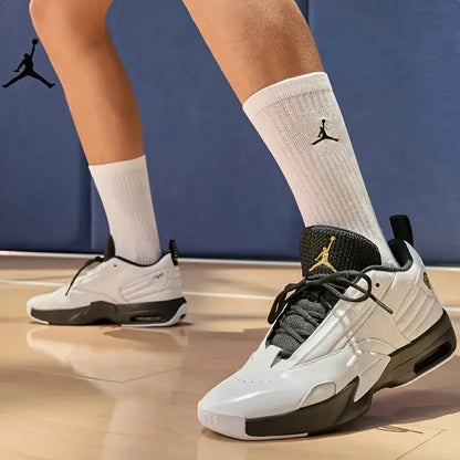 Jordan_Max Aura 6 White Black Gold
