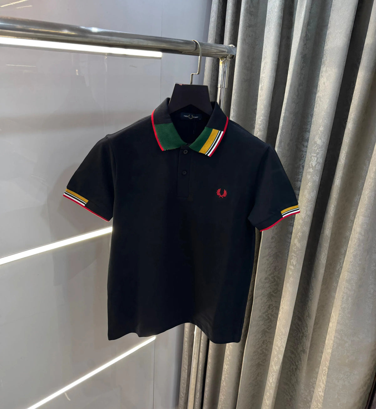 Fredperr y Blue Logo Work Premium Polo T-shirt