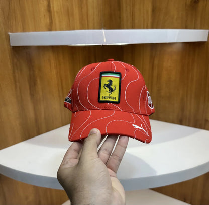 Ferrar i Premium Imported Cap Red f80
