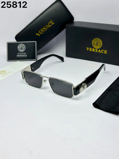 Versace 25812 Silver Black 