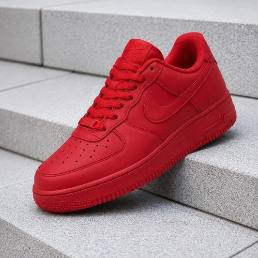 Nike_Airforce 1 Triple Red Sneakers
