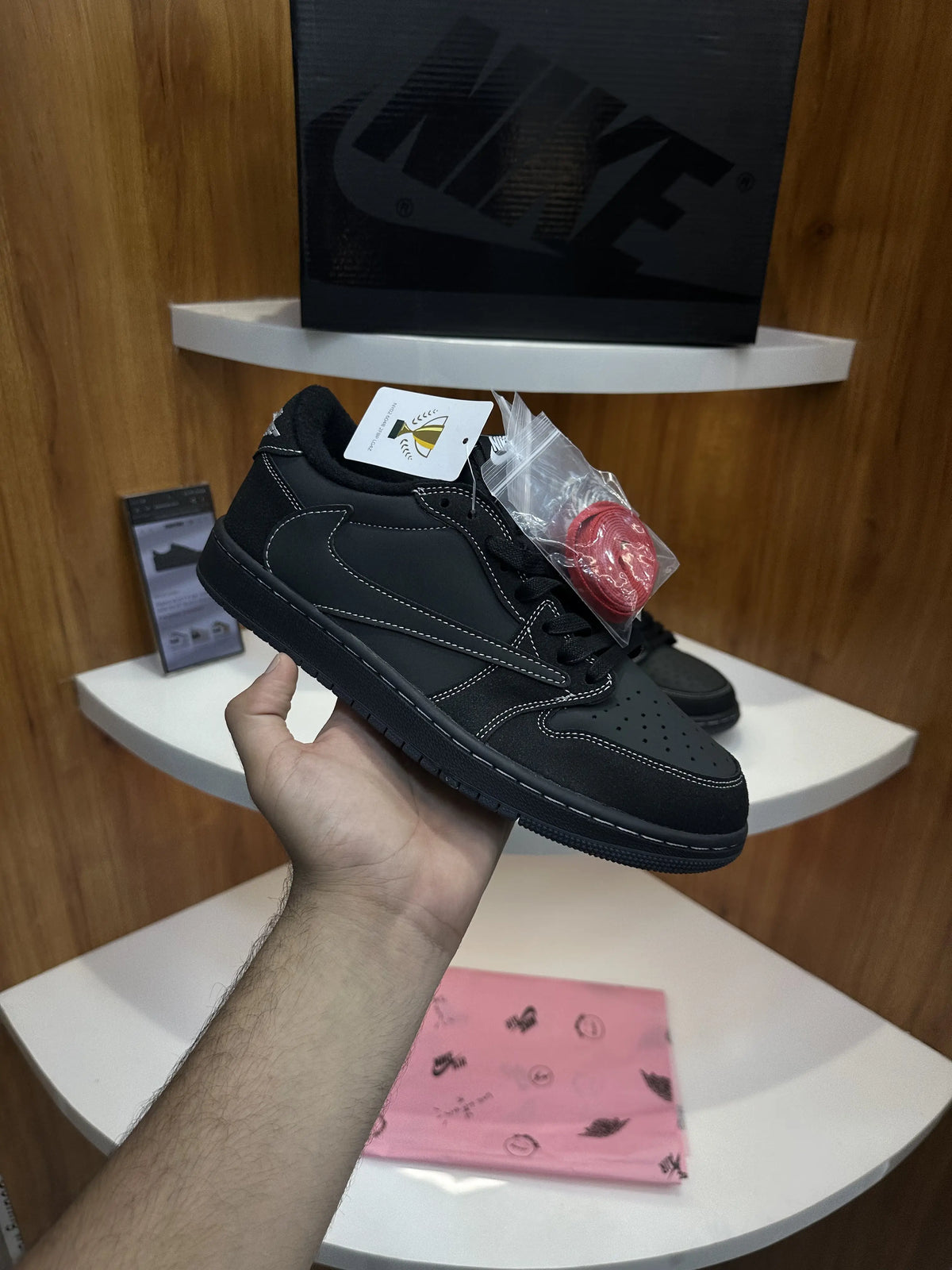 Nike_Air Jordan 1 Travis Scott SP Black Phantom