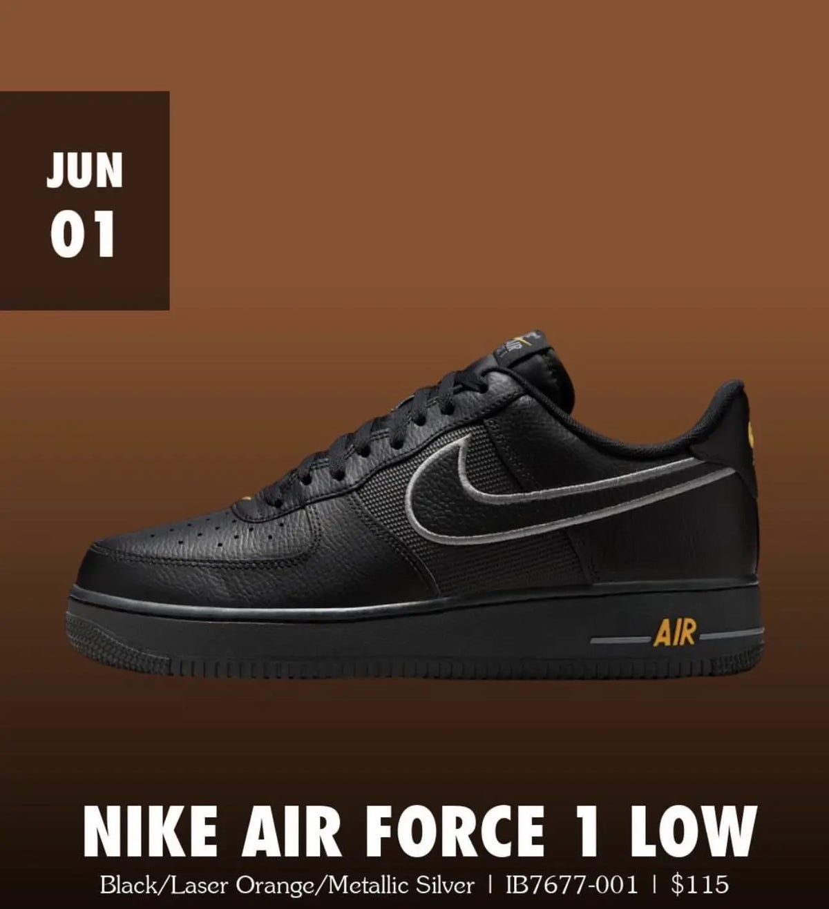 Nike_Airforce 1 Low 07 Metallic Silver Sneakers