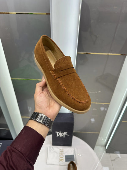 Dior_Tan Premium Suede Leather Formal
