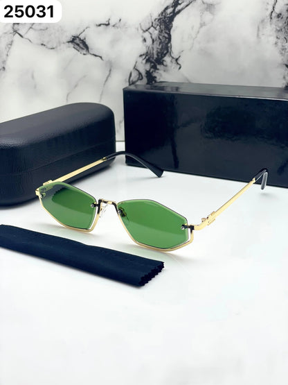 Miu Miu 25031 Gold Green
