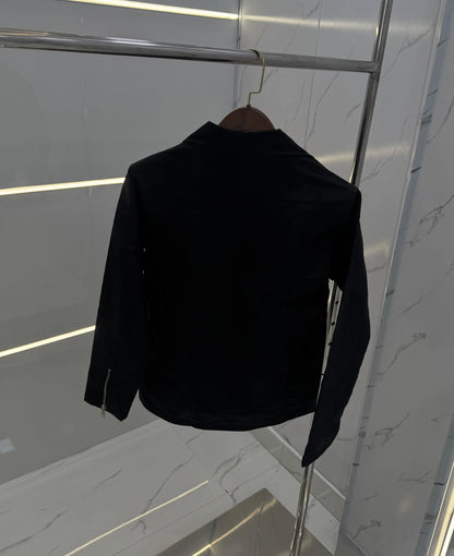 Zar a Cross Zip Premium Leather Jacket