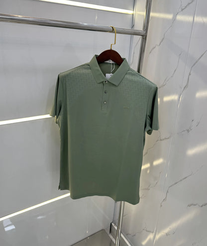 Christian Dio r Green Luxury Polo T-shirt