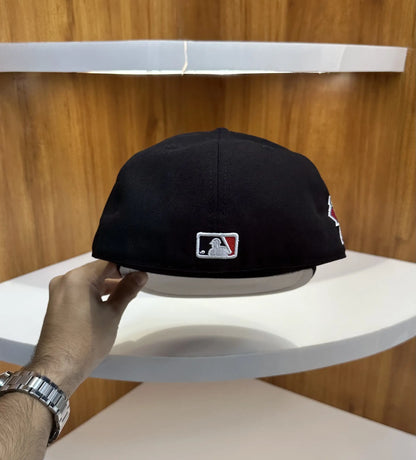 NY Premium Imported Cap White Black n90