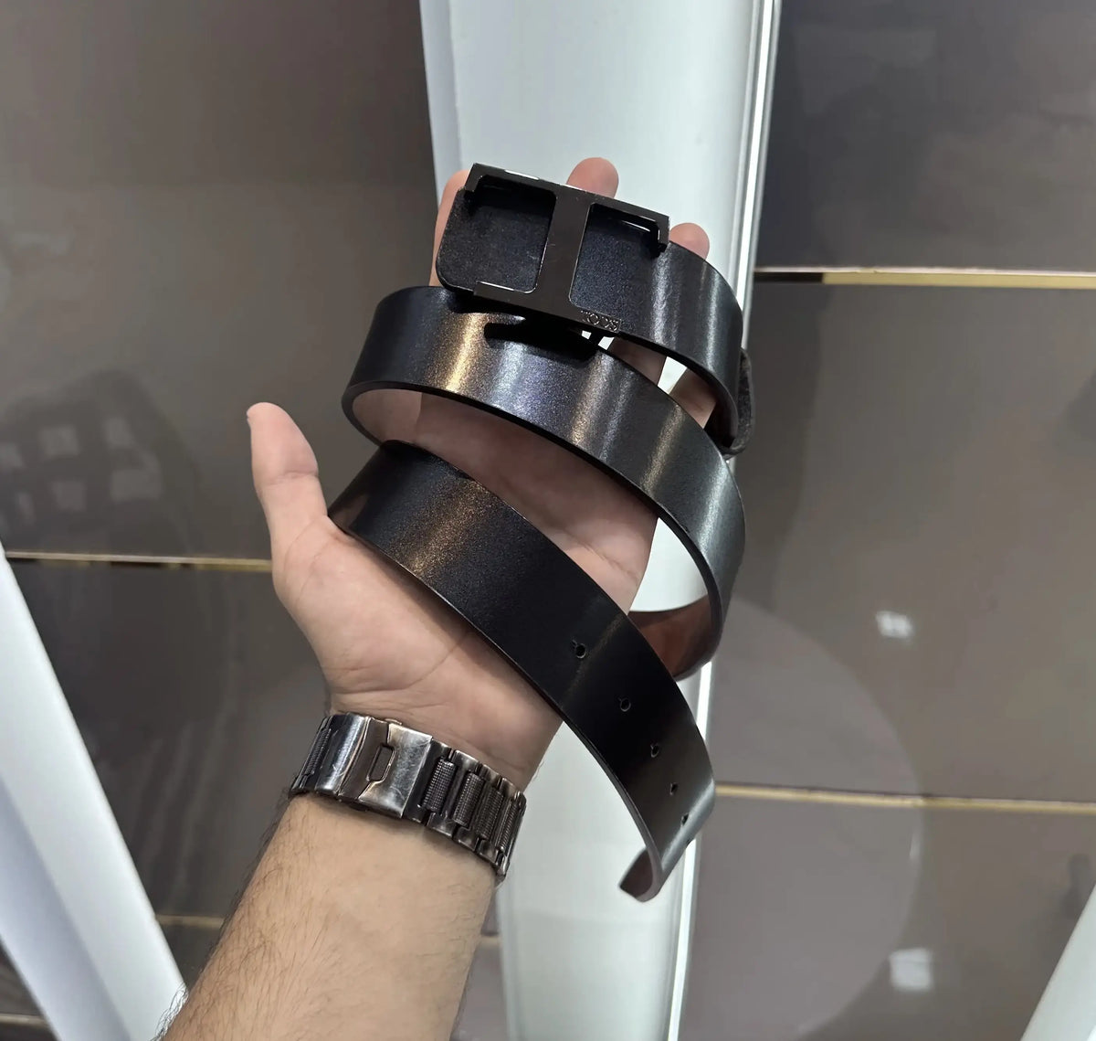 Tod s Black Premium Imported Belt t515