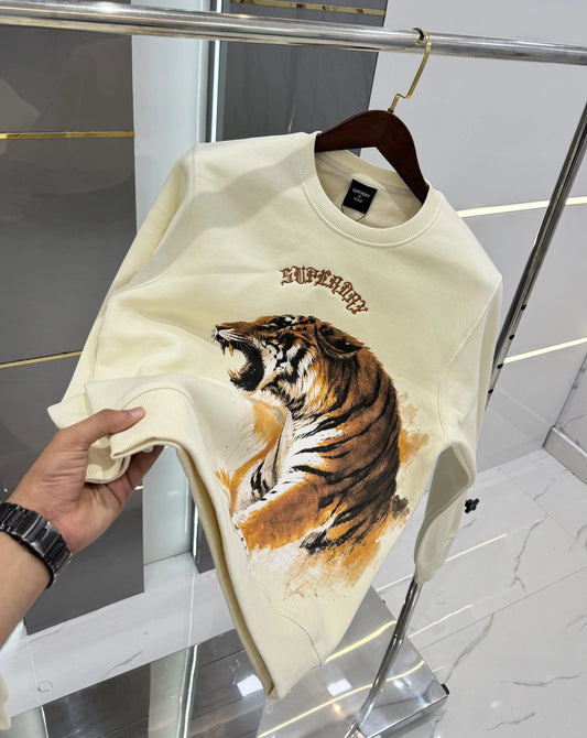 Superdr y Cream Tiger Edition Premium Sweatshirt