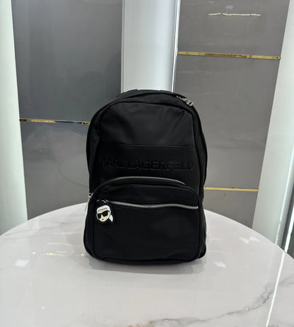 Karl Lagerfel d Imported BackPack Black k89