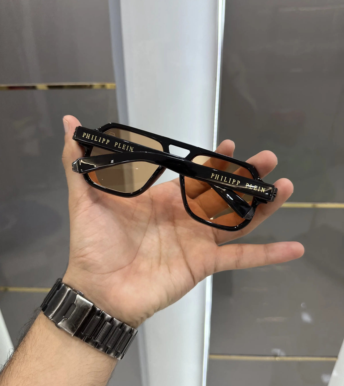 Philipp Plein Black Peach Premium Shades 532