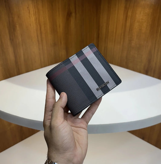 Burberr y Premium Wallet Grey br118