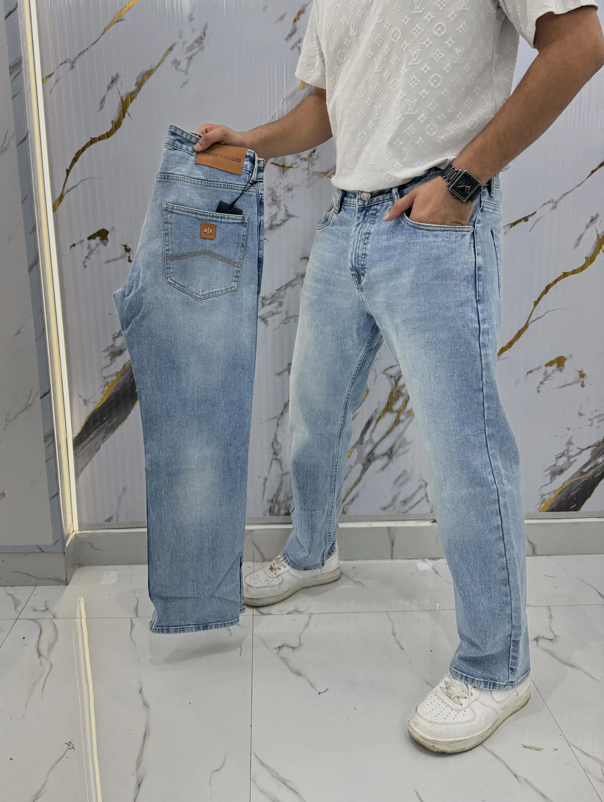 Arman i Exchange Sky Blue Imported Denim