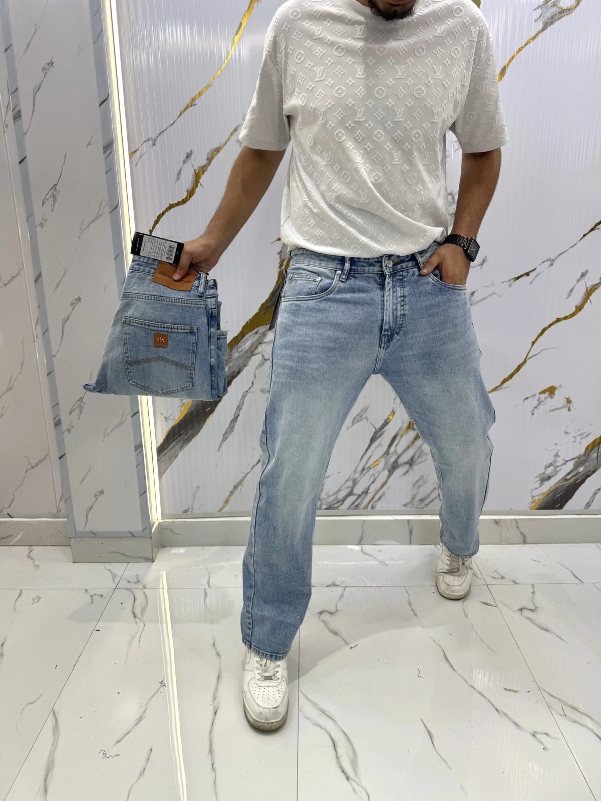 Arman i Exchange Sky Blue Imported Denim