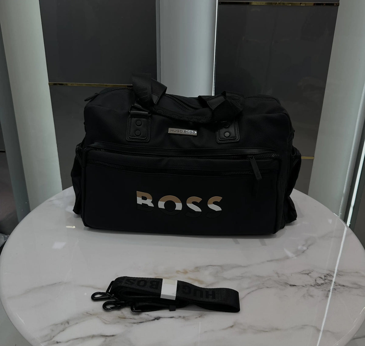 Hugo Bos s Luxury Imported Duffel Bag Bs190