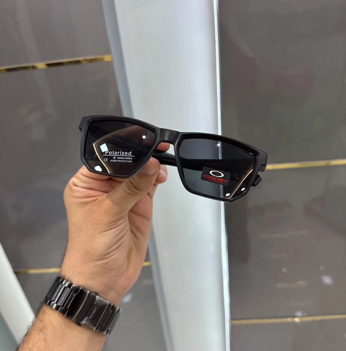 Oakle y All Black Matt Premium Shades