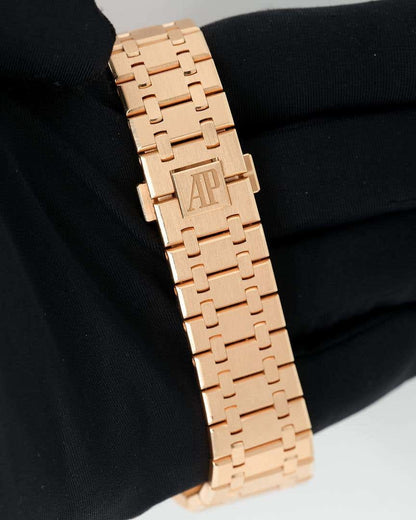 Audemars Piguet Royal Oak Perpetual Calendar/ 18k Rose Gold/ Blue