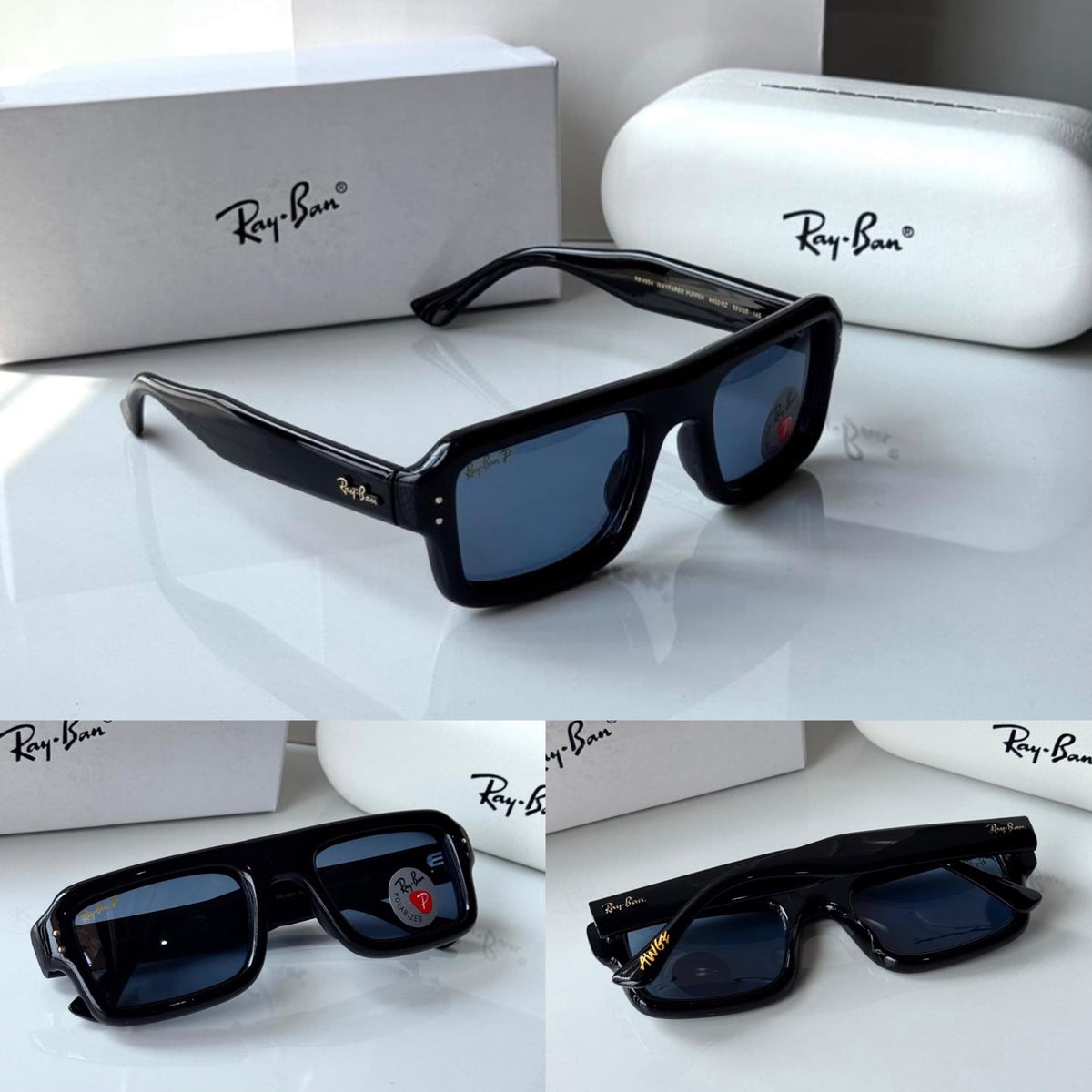 RB Puffer Avaitor Black