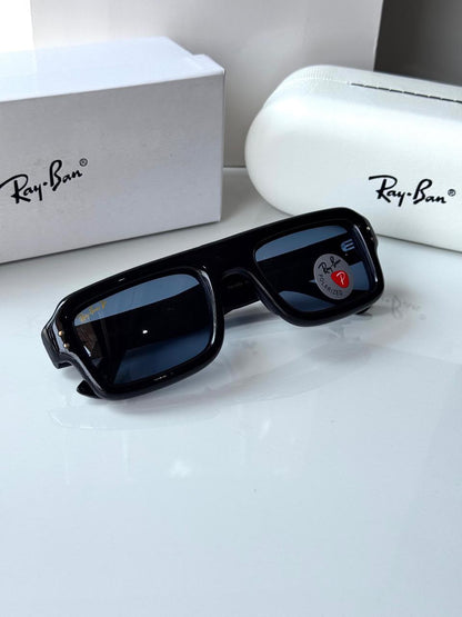 RB Puffer Avaitor Black